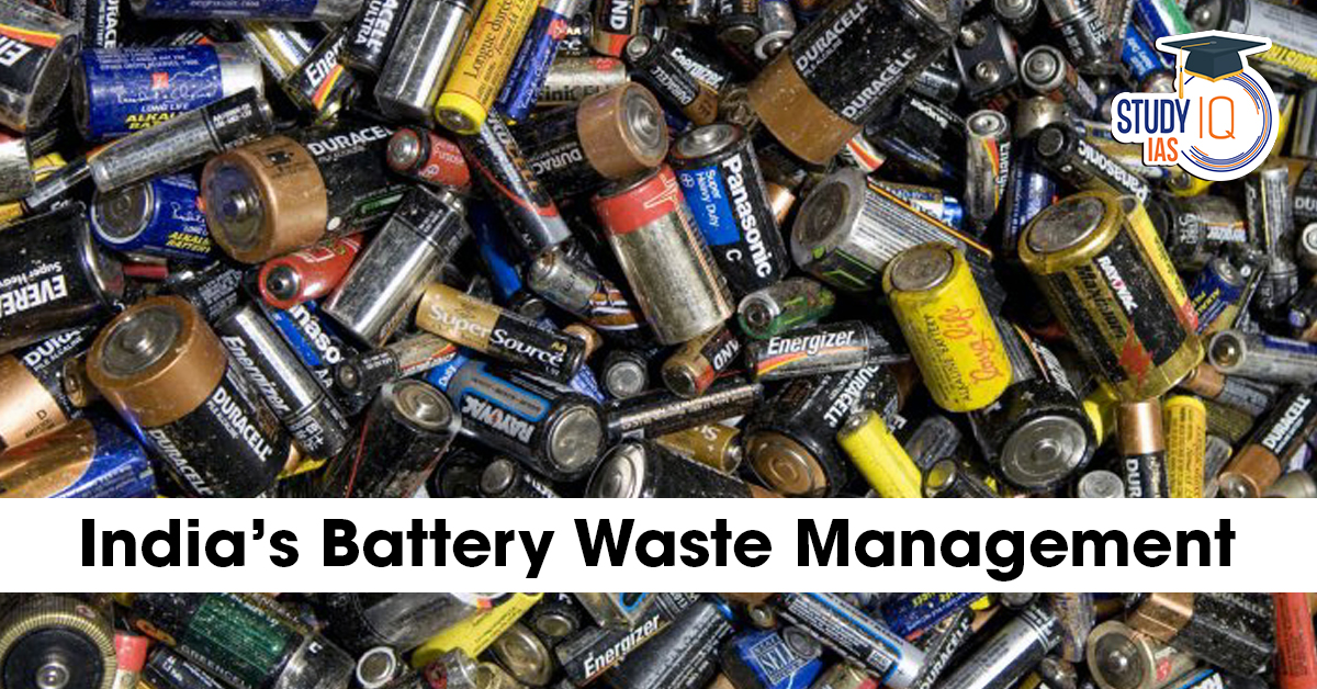 India’s Battery Waste Management