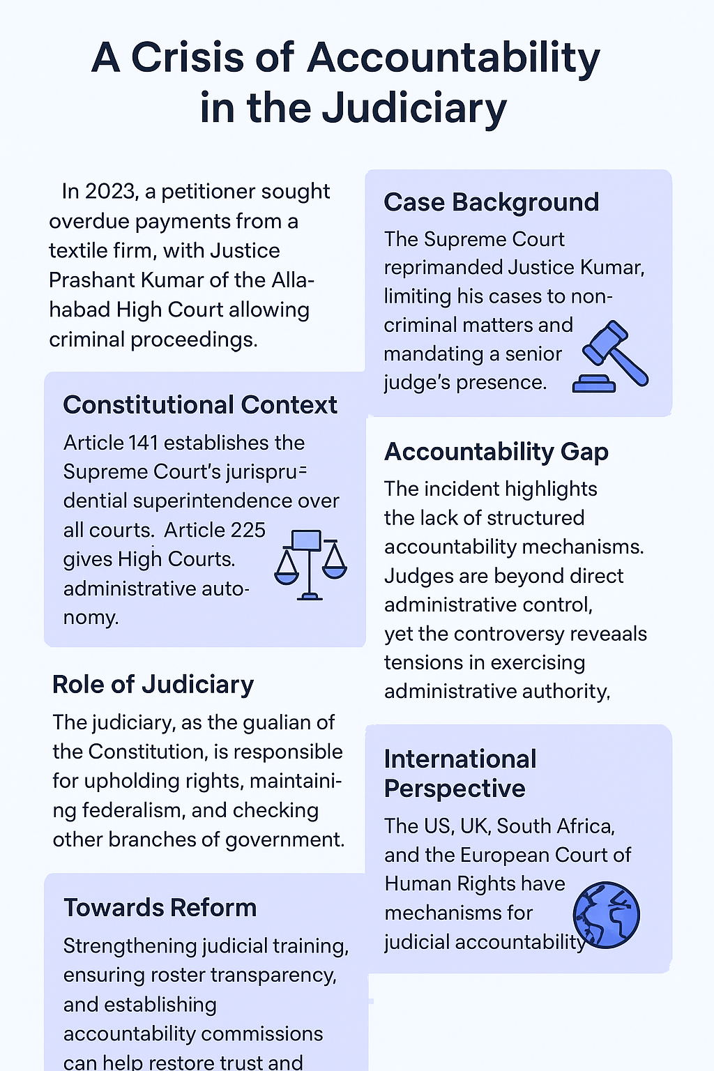 Accountability in the Indian Judiciary