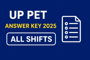 UPSSSC PET 2025 Answer Key