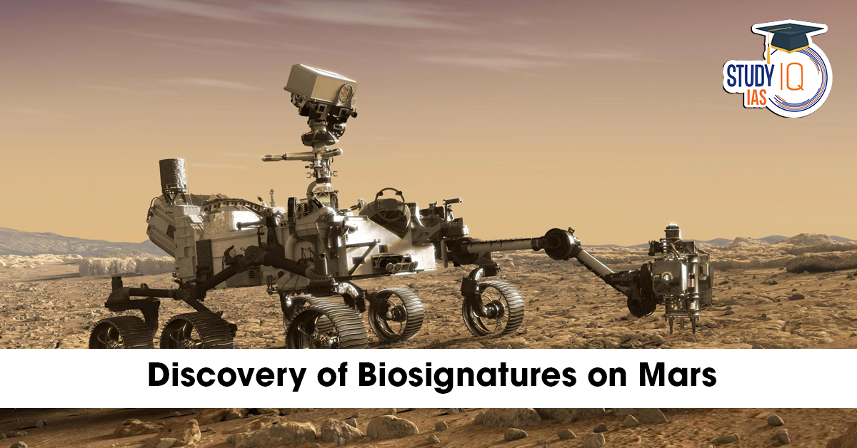 Discovery of Biosignatures on Mars