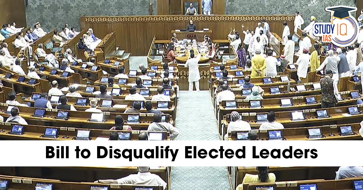 Bill to Disqualify Elected Leaders