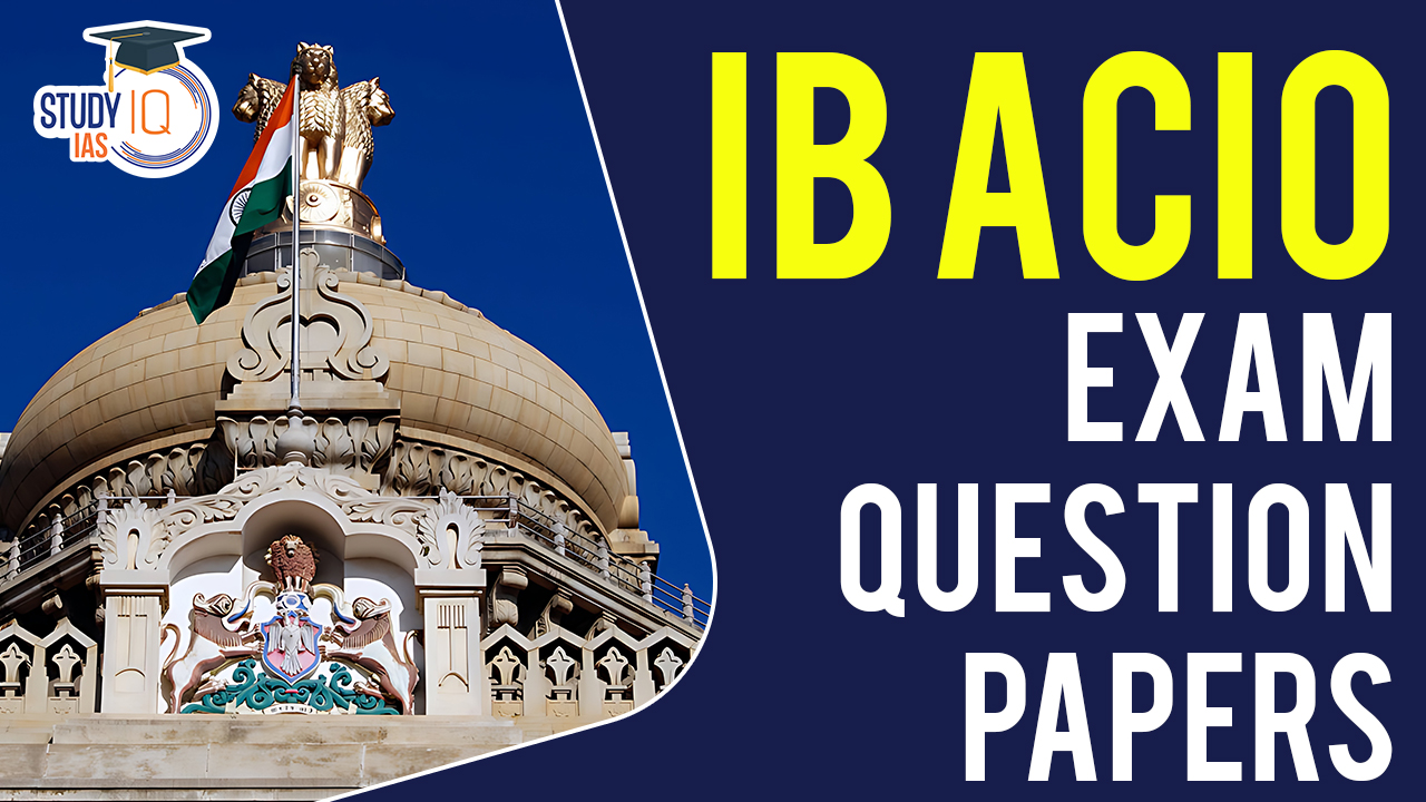 IB ACIO Question Paper 2025