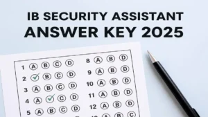 IB Security Assistant Answer Key 2025