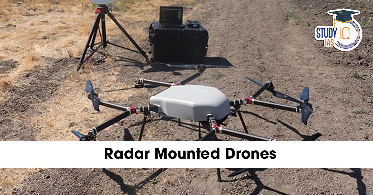 Radar-Mounted Drones