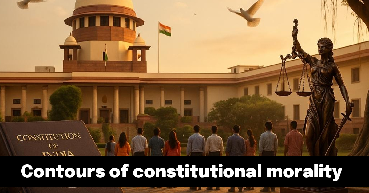 The Contours of Constitutional Morality in India