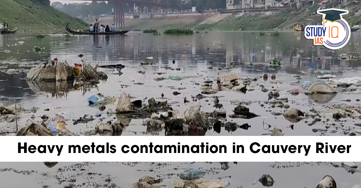 Heavy metals contamination in the Cauvery River
