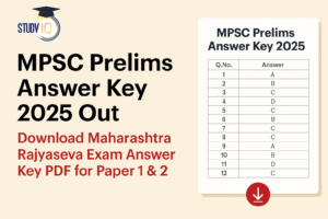 MPSC Prelims Answer Key 2025
