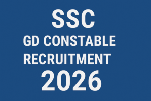 SSC GD Constable Recruitment 2026