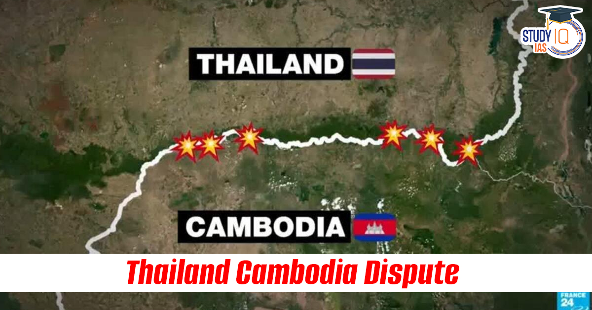 Thailand Cambodia border dispute