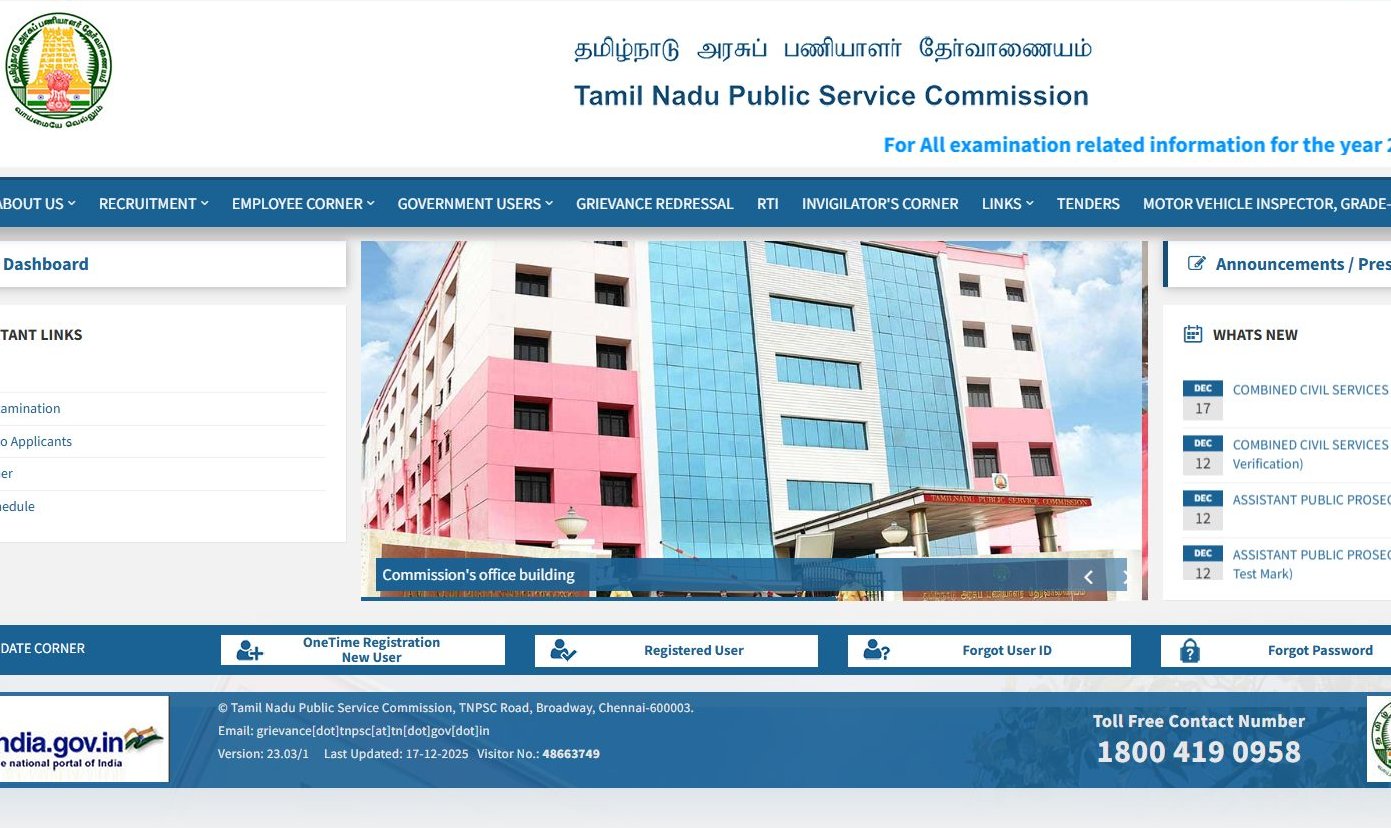 TNPSC Annual Planner 2026