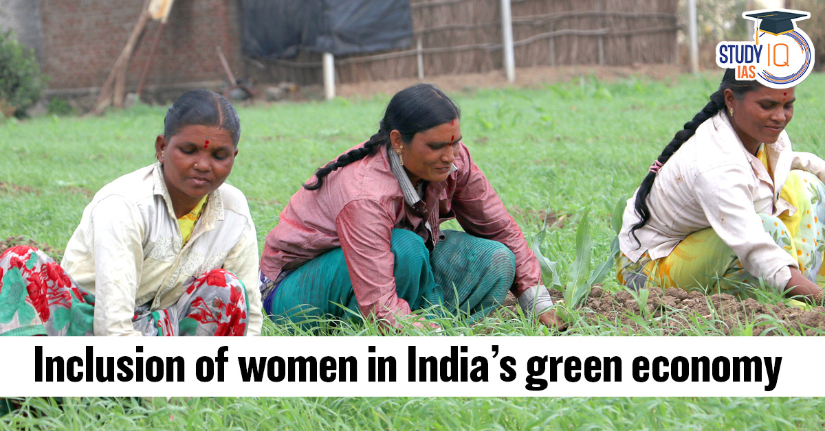 Inclusion of Women in India’s Green Economy