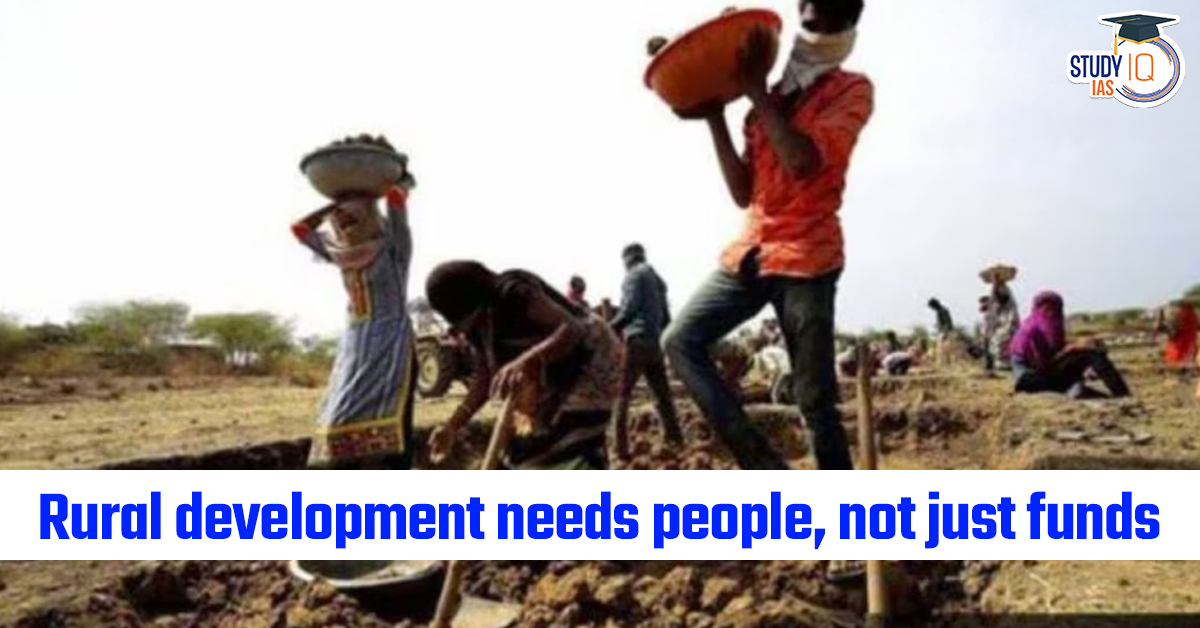 Rural Development Needs People, Not Just Funds
