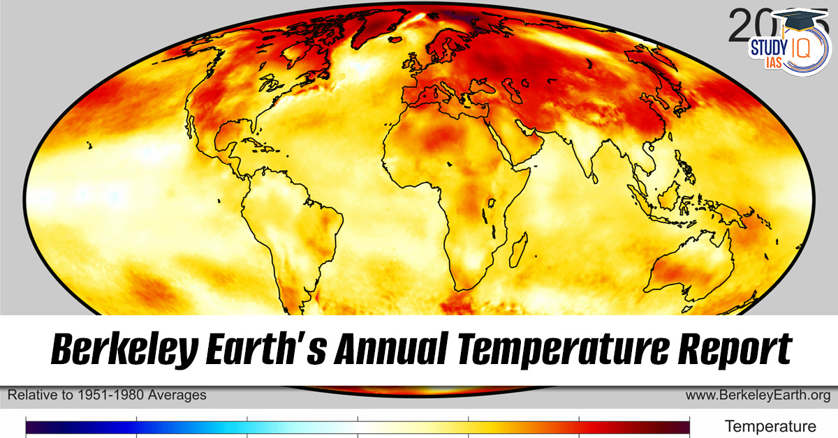 Berkeley Earth Annual Temperature Report 2025