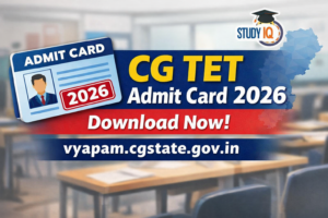 CG TET Admit Card 2026