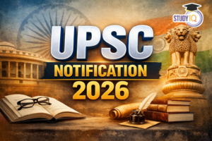 UPSC Notification 2026