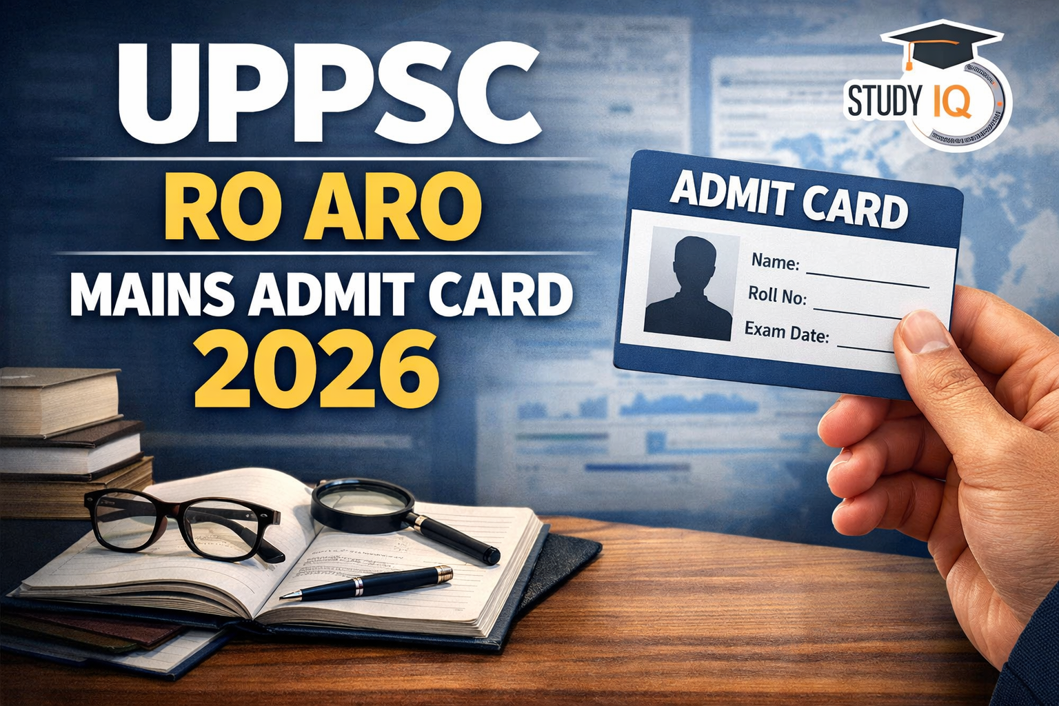 UPPSC RO ARO Mains Admit Card 2026