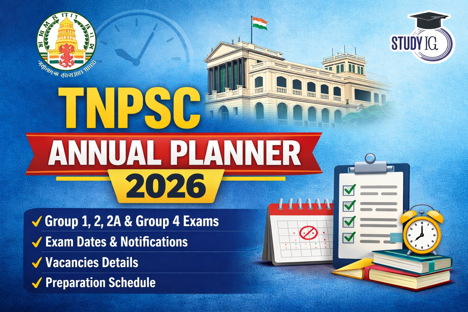 TNPSC Annual Planner 2026