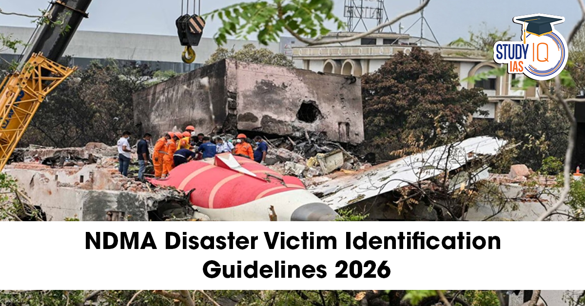 NDMA Disaster Victim Identification Guidelines 2026