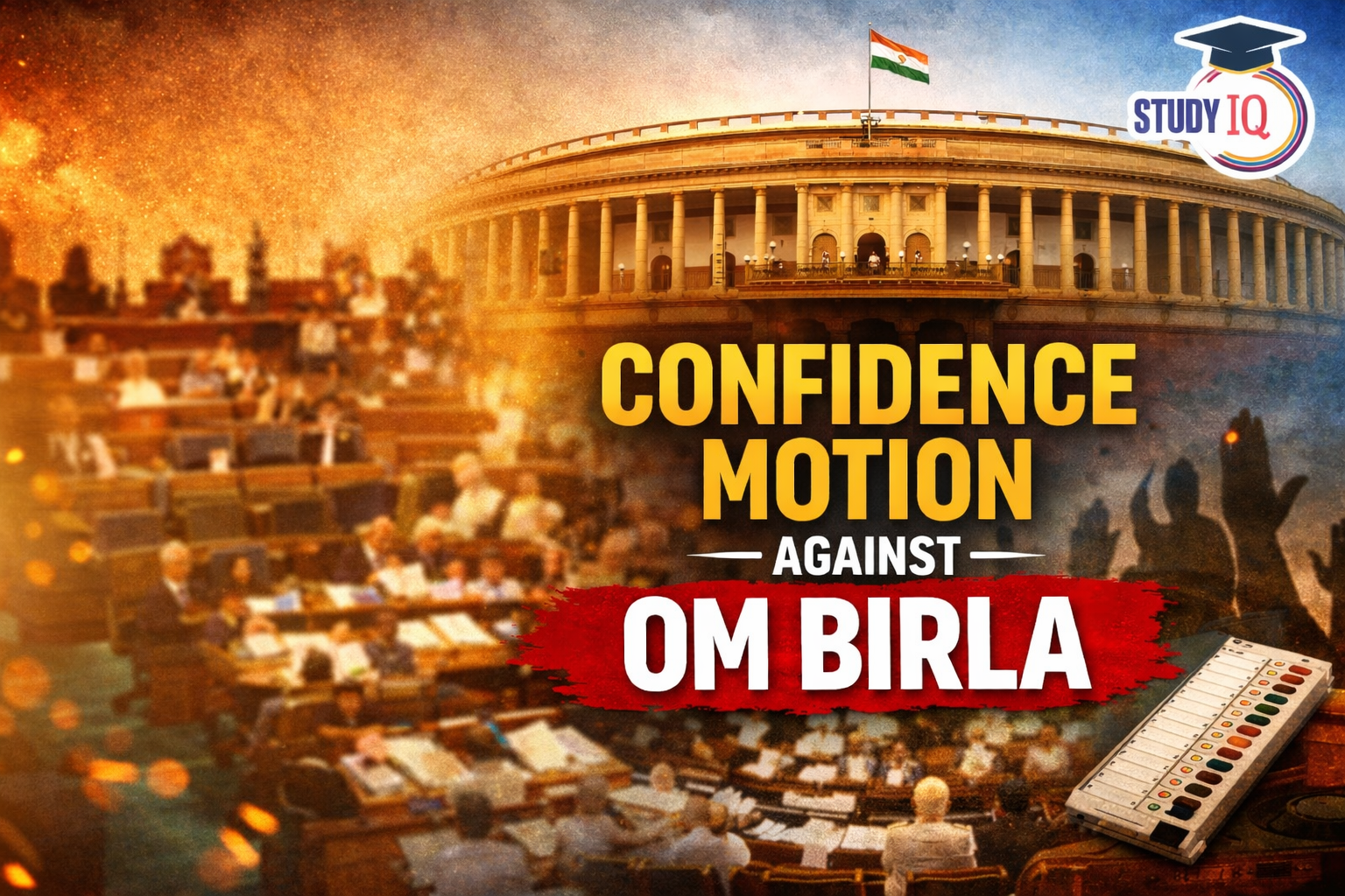 Confidence Motion Against Om Birla