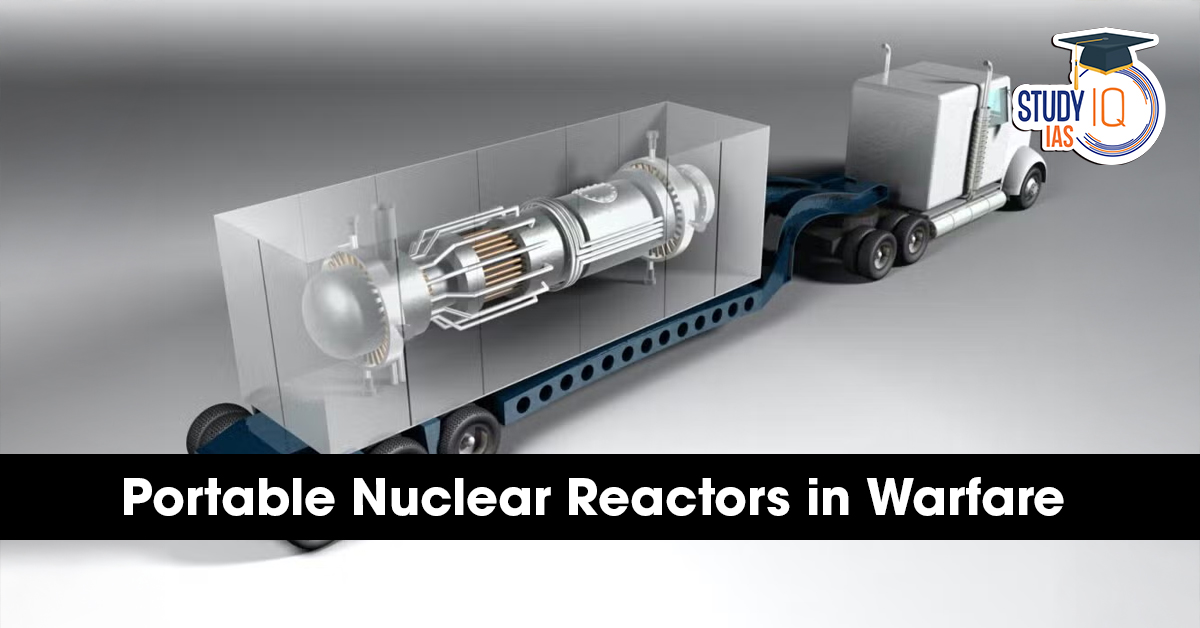 Portable nuclear reactors