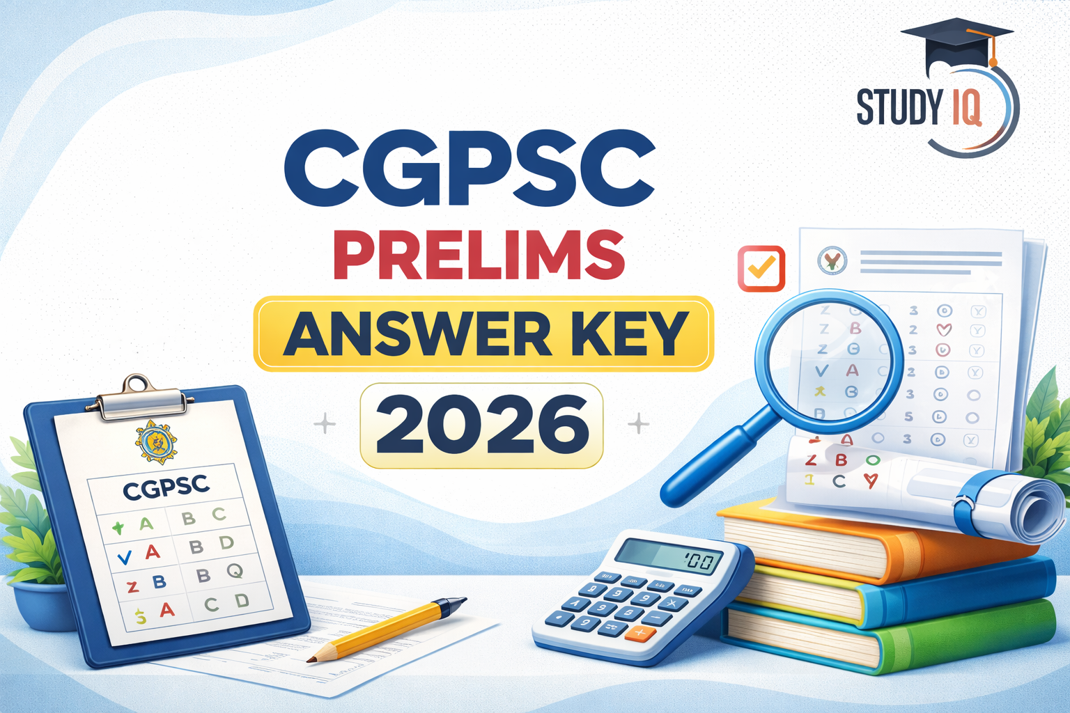 CGPSC Prelims Answer Key 2026