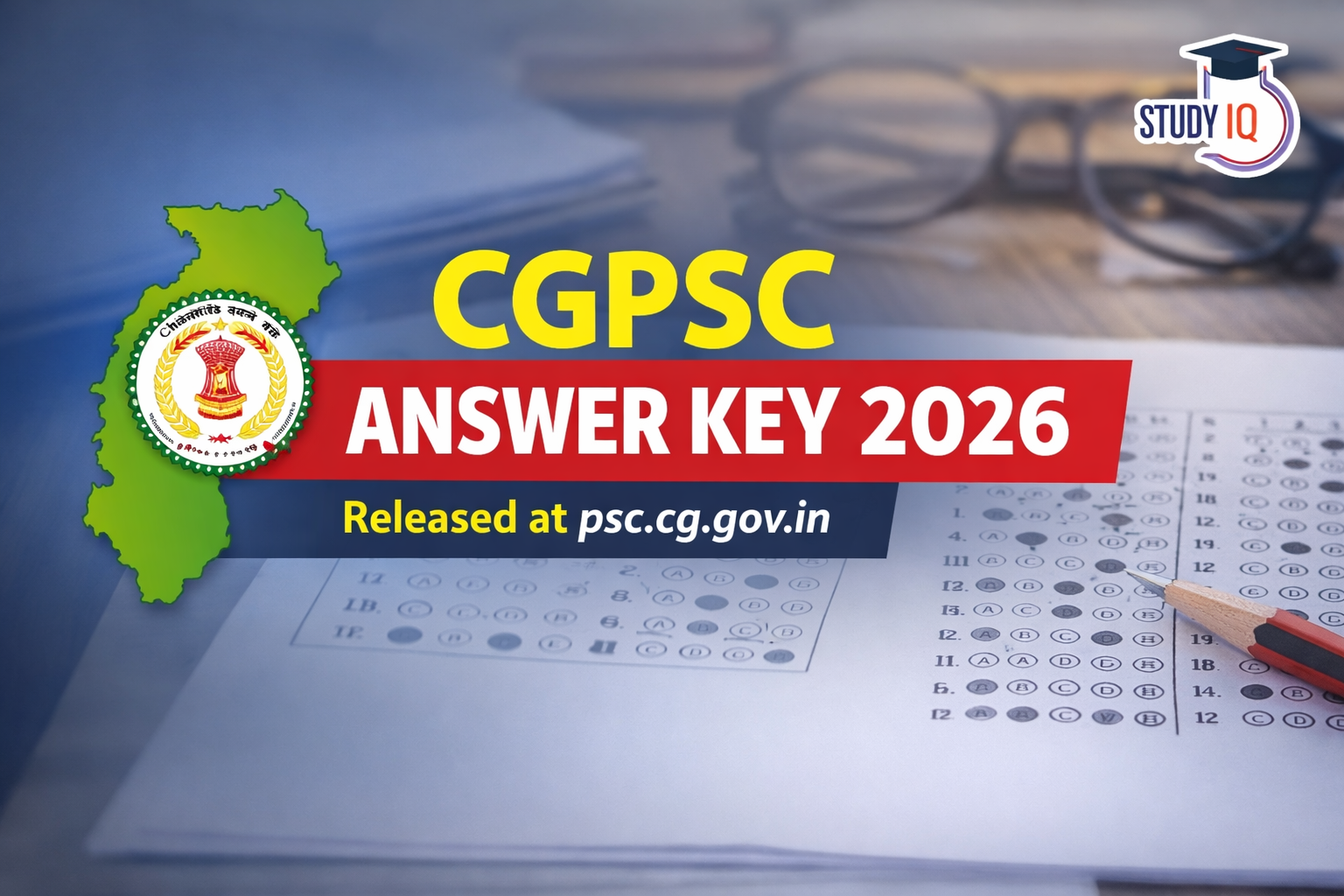 CGPSC Answer Key 2026