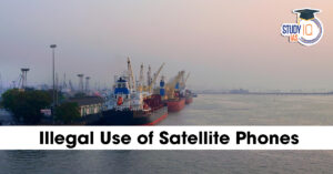 Illegal use of satellite phones