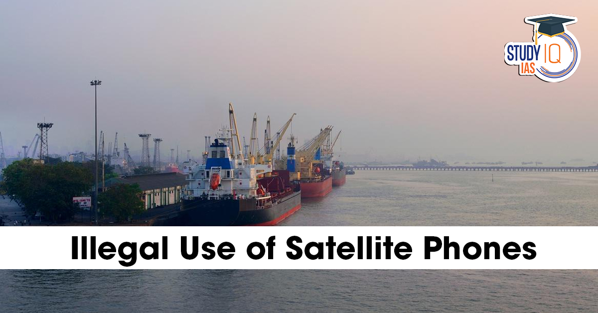 Illegal use of satellite phones