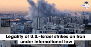 legality of the U.S.–Israel strikes on Iran