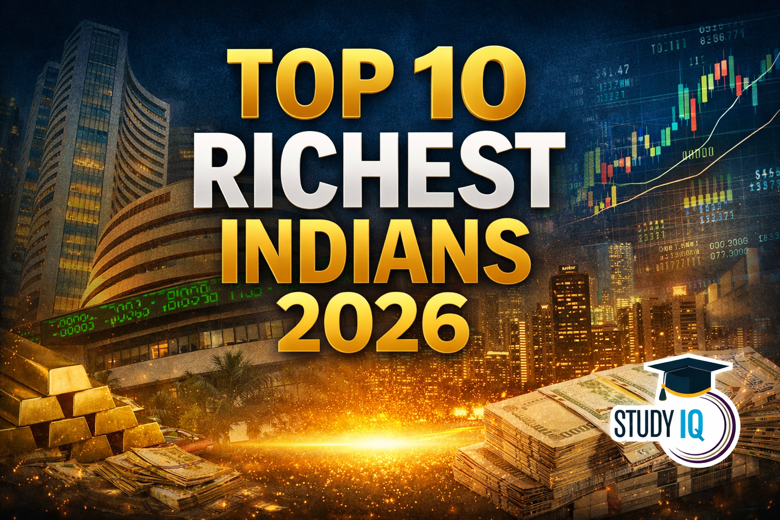 Top 10 richest Indians in 2026