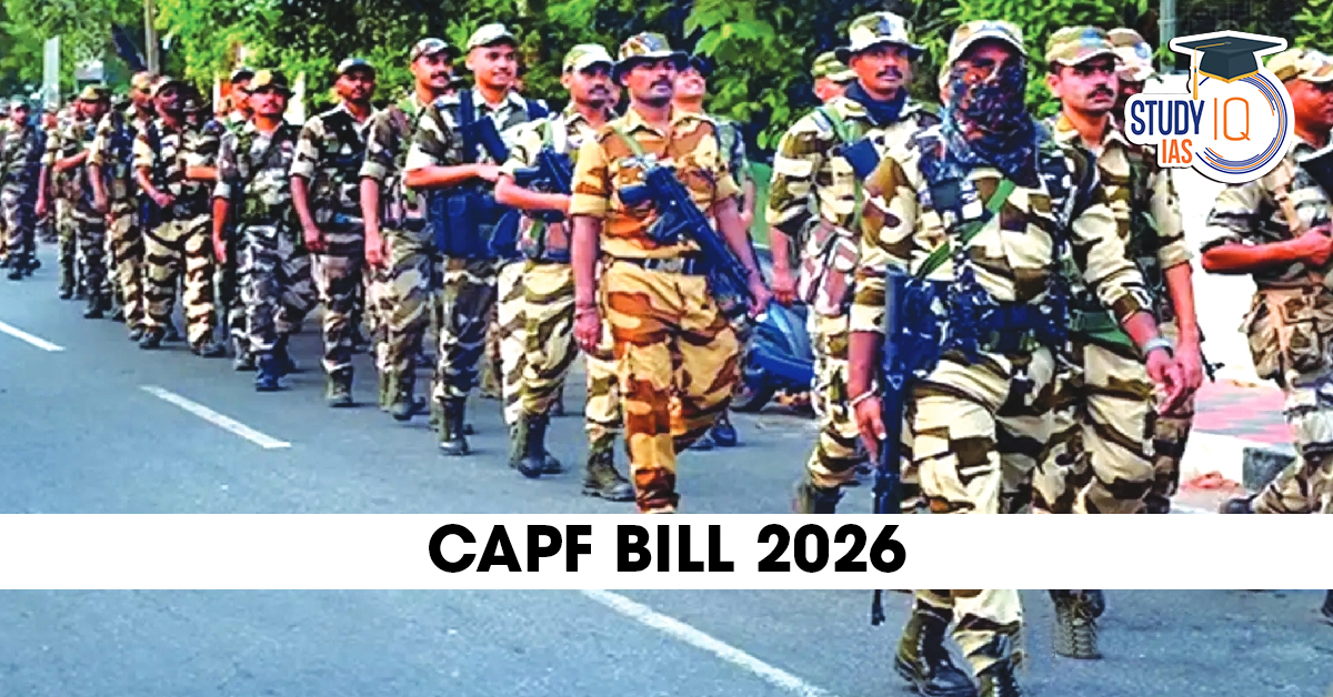 CAPF Bill 2026