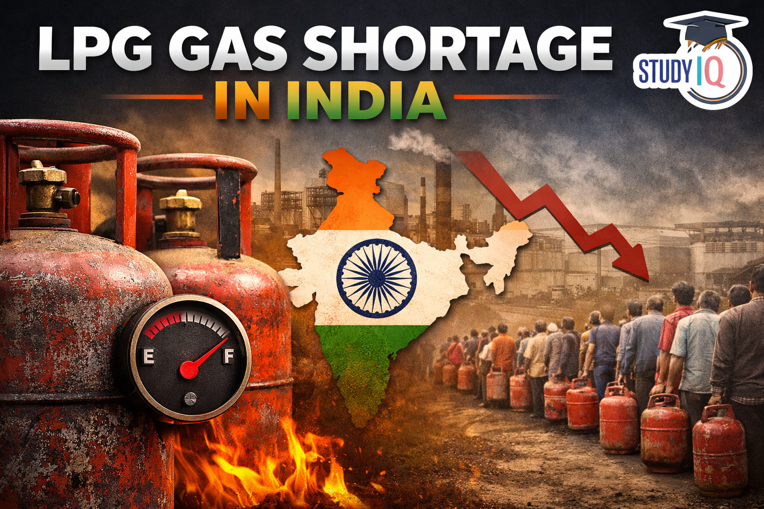 LPG Gas Shortage in India