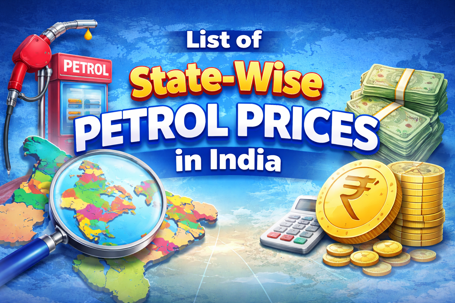 List of State-Wise Petrol Prices in India