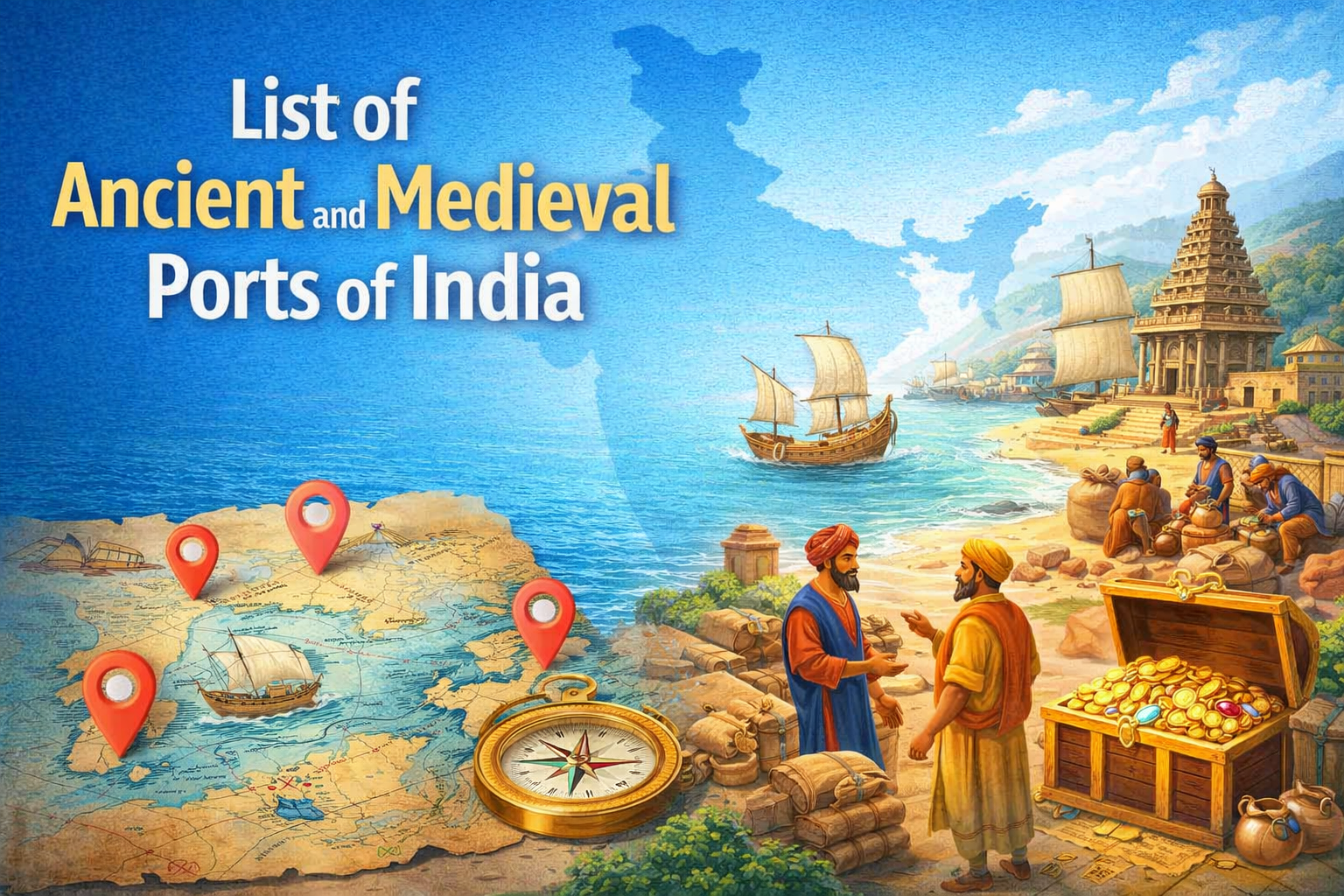 List of Ancient and Medieval Ports of India