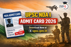 UPSC NDA I Admit Card 2026
