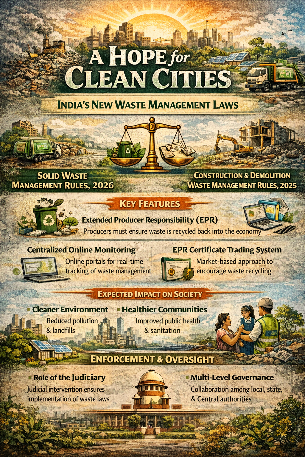 key features of clean city