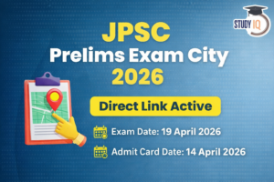 JPSC prelims Exam City 2026