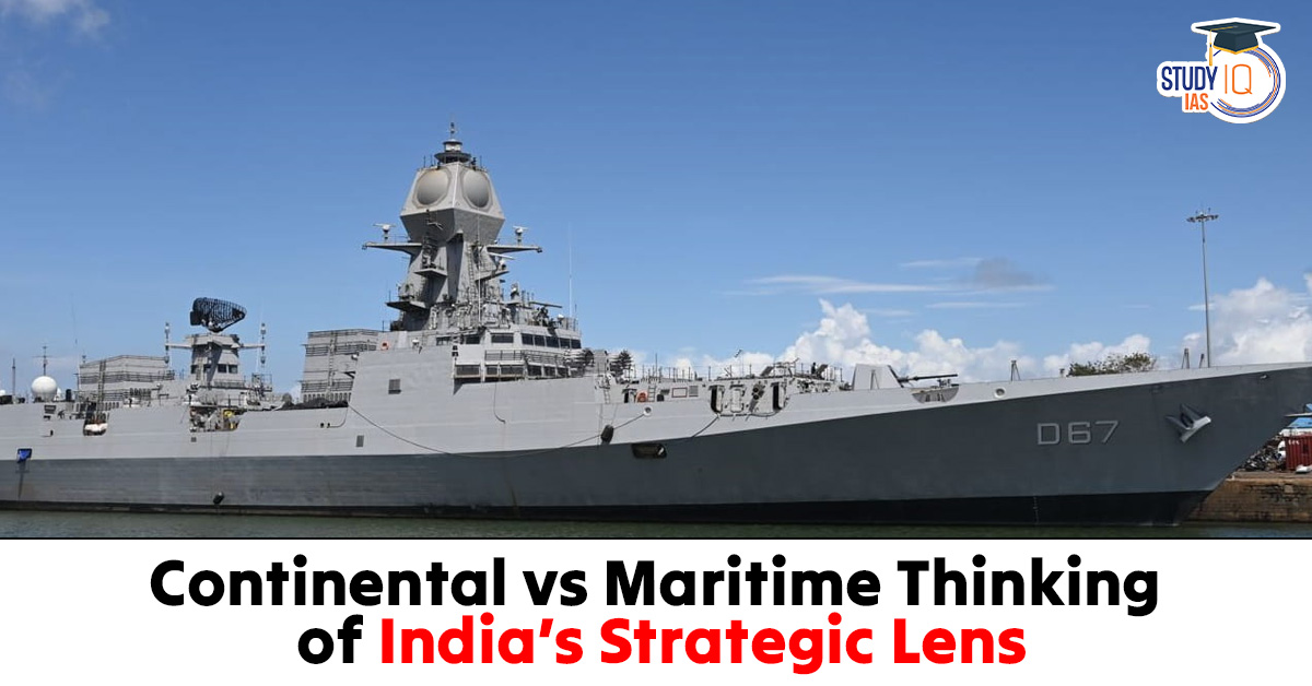 Maritime Domain in India’s Strategic Thinking: