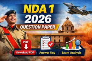 NDA 1 2026 Question Paper PDF