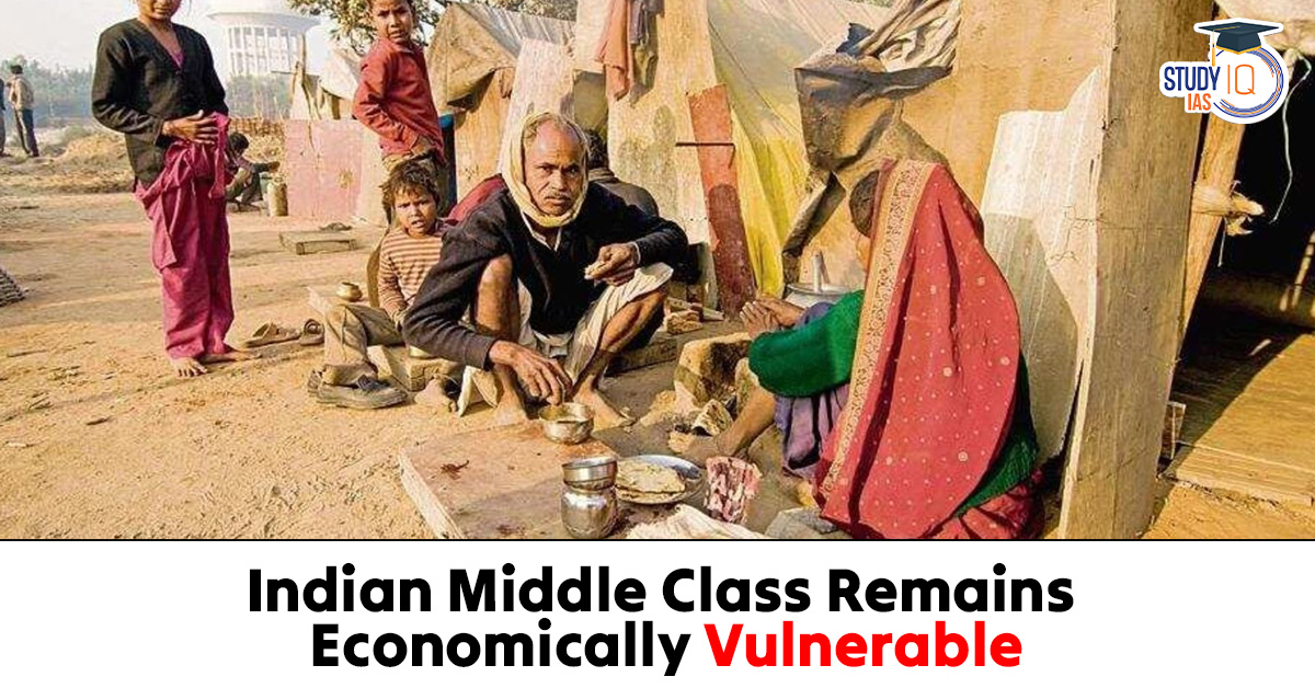 Indian Middle Class Remains Economically Vulnerable