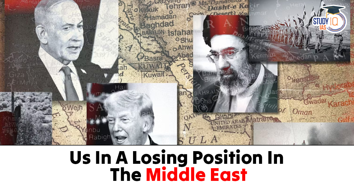 US Losing Ground in the Middle East