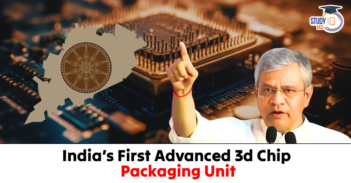 India’s First Advanced 3D Chip Packaging Unit