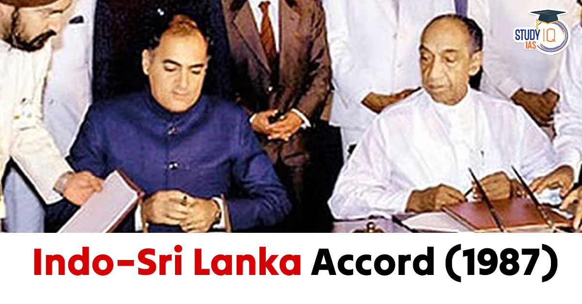 Indo–Sri Lanka Accord 1987
