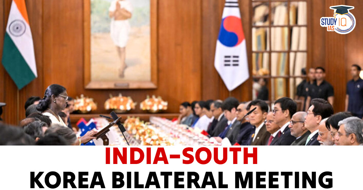India–South Korea Bilateral Meeting