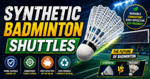 Synthetic Badminton Shuttles