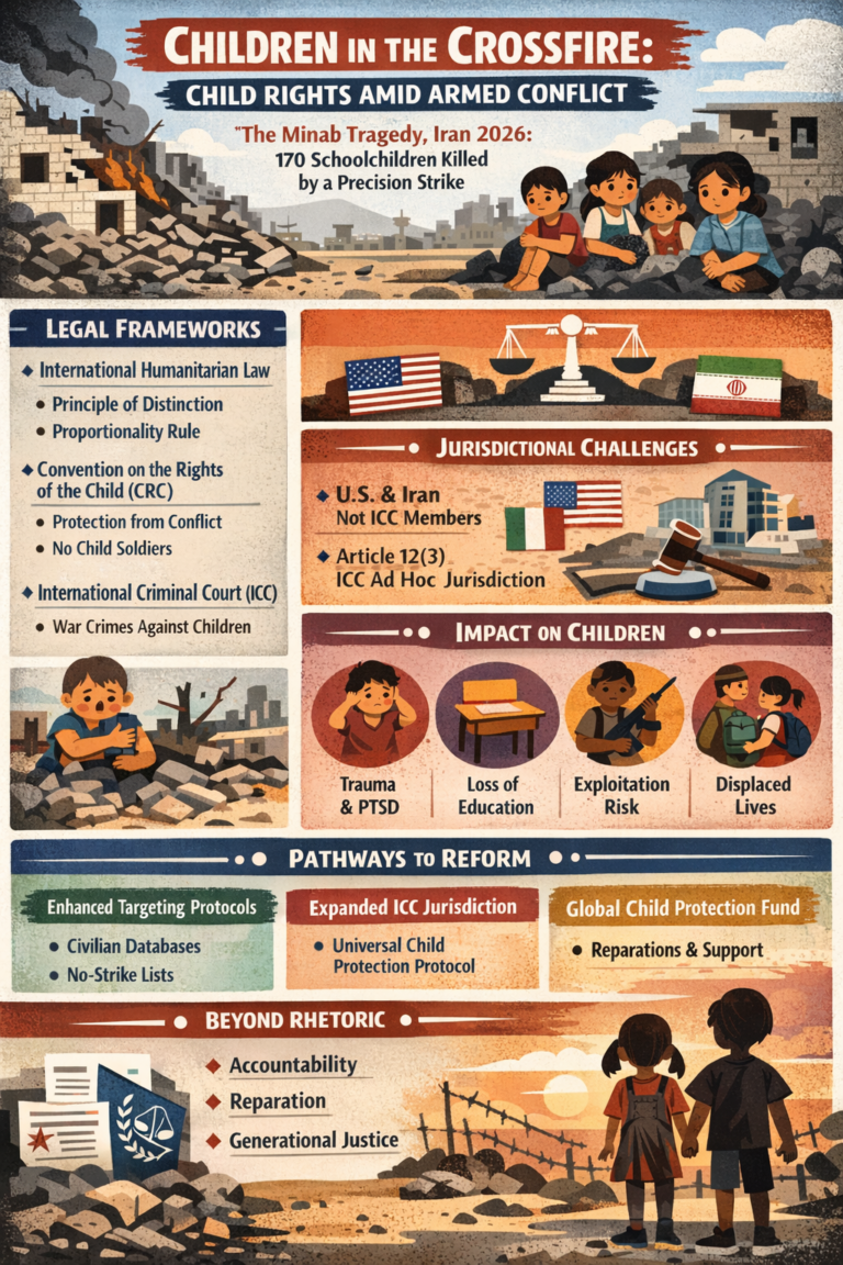 Children in the Crossfire: International Law and Child Rights Amid ...