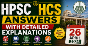 HPSC HCS Answers With Explanations 2026 (26 April)