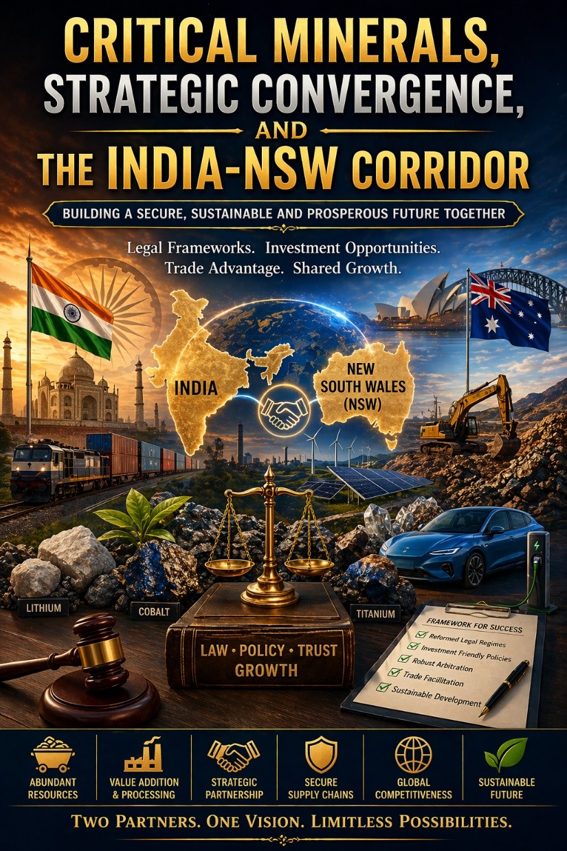 Critical Minerals and India–NSW Corridor