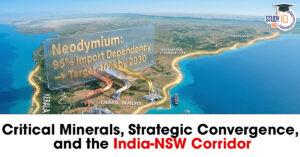 Critical Minerals and India–NSW Corridor