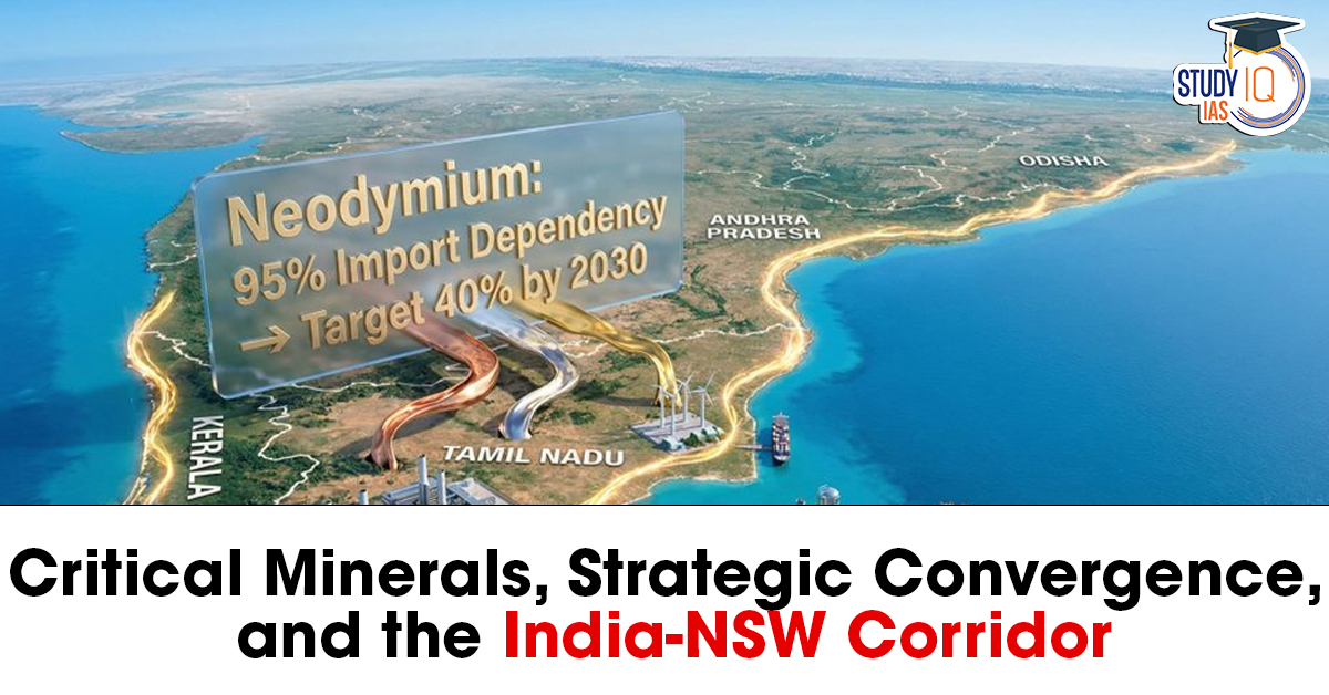 Critical Minerals and India–NSW Corridor